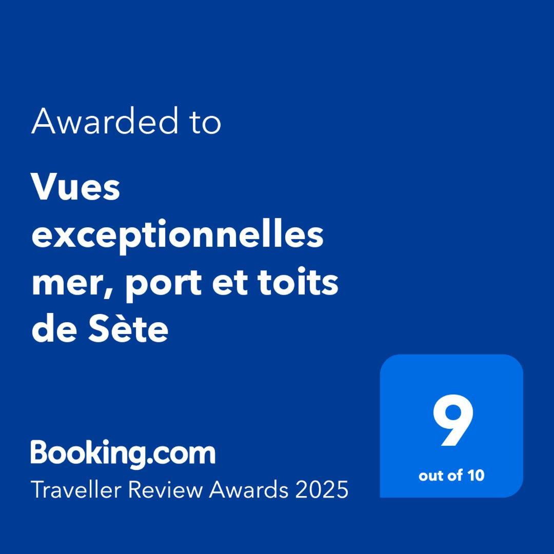 Vues Exceptionnelles Mer, Port Et Toits De Sete Ngoại thất bức ảnh